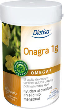 Харчова добавка Dietisa Omega 6 - Onagra 1 120 перлин (8414200204359)