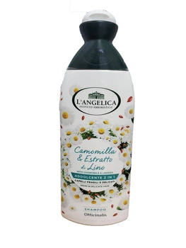 Смягчающий шампунь 2в1 для слабых и тонких волос L'Angelica Officinalis, 250 мл