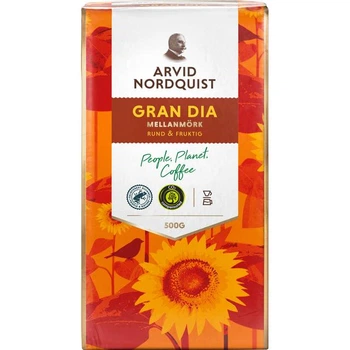 Кава Arvid Nordquist Gran Dia чорна 500 10879_diakaffe