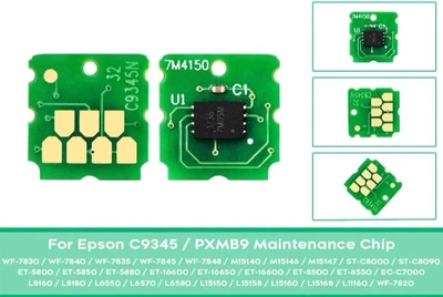 C9345 Epson Чип для емкости отработанных чернил Epson L15160 WF-7845 L6580 L6550 ET-16150