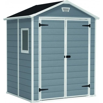 Сарай пластиковый Keter Manor 185 x 152 x 226 Серый (7290103660390)