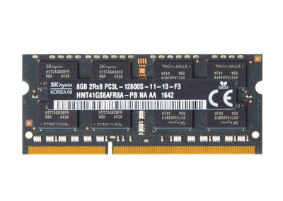 Оперативная память SK hynix SODIMM DDR3L 8Gb 2Rx8 1600Mhz PC3L-12800S-11-13-F3 HMT41GS6AFR8A-PB MF495G/A