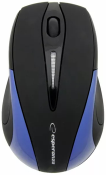 Миша Esperanza Wireless Black/Blue (5905784767000)