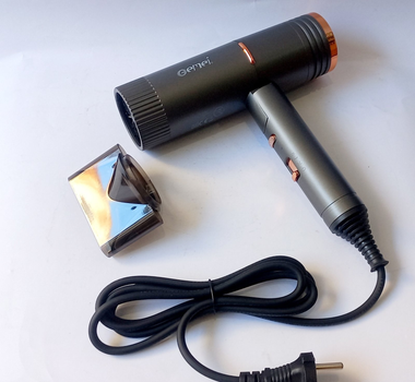 Фен дорожный для укладки волос Gemei GM-1788