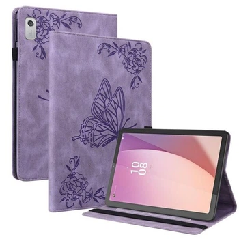 Защитный чехол Deexe Butterfly для Lenovo Tab M9 (TB310FU) - Purple