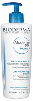 Balsam do ciała dla skóry suchej i wrażliwej Bioderma Atoderm PP Baume Ultra-Nourishing 500 ml (3401340652619)