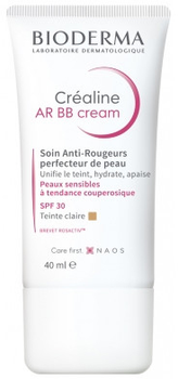Krem do skóry wrażliwej Bioderma Créaline AR Anti-Rougeurs BB Cream 40 ml (3401351277979)