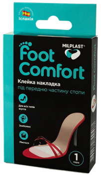 Клейкая накладка MILPLAST Foot Comfort 1 пара (F-00073-00)