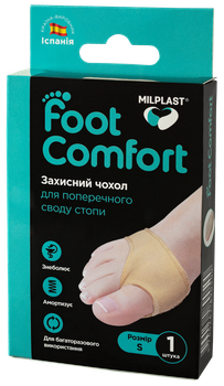 Защитный чехол MILPLAST Foot Comfort 1 штука размер S (F-00043-06)