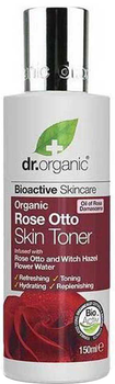 Тонік для обличчя Dr. Organic Rose Otto очищувальний 150 мл (5060176673076)