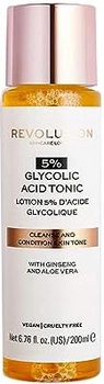 Tonik do twarzy Revolution Skincare London Glycolic Acid Tonic 5 Cleanse and Condition Skin Tone 200 ml (5057566571210)