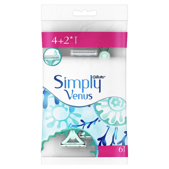 Верстати одноразові Gillette Simply Venus 2 6 шт