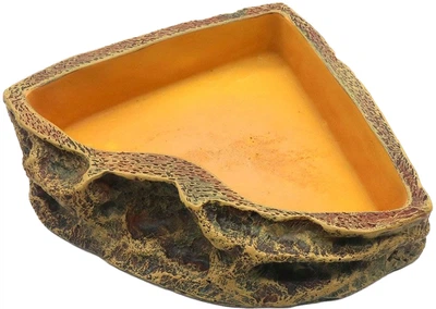 Чаша для тераріуму Reptile Nova кутова 19 x 14 x 3 см (REP-DISH-CORNER-R)