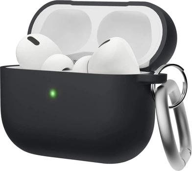 Подвесной чехол Elago Liquid Hybrid для Airpods Pro 2-го поколения Черный (EAPP2RH-HANG-BK)