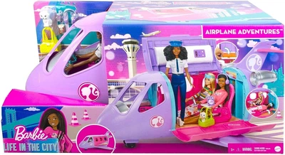Игровой набор Barbie Dreamplane Transforming Playset Самолет мечты с куклой Барби - пилот (HCD49)