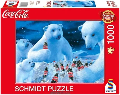 Пазл Schmidt Thomas Kinkade Coca Cola - Polar Bears 1000 шт. (59913)