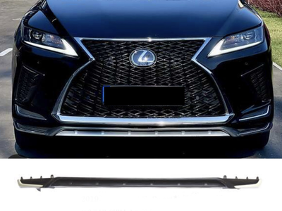Юбка переднего бампера F-Sport Lexus RX 2019+ 1234 upgrade для Lexus RX 2019-2022 (8035)