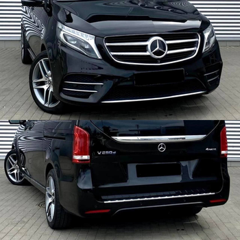 Обвес AMG (передний / задний бампер) Mercedes V Class Vito Metris W447 2014-2023 GBT для Mercedes-Benz Vito / V-class W447 2015- (8196)
