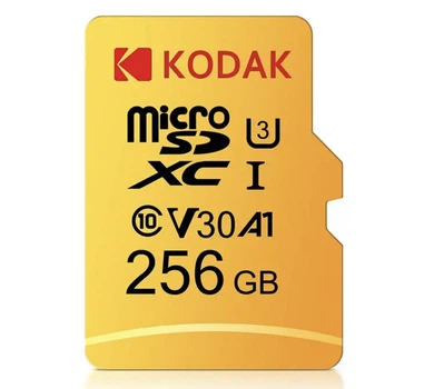MicroSD Карта памяти Kodak UHS-L V30 A1 256Гб