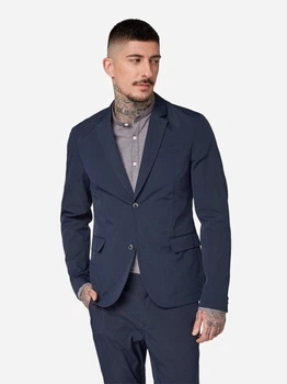 Пиджак мужской Tom Tailor 164887 S Темно-синий (2200004467214)