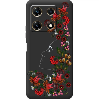 Силиконовый чехол BoxFace Infinix Note 30 Pro 4G 3D Ukrainian Muse (49027-bk64)