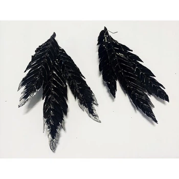 Серьги Феникс SETA Decor 23-551BLK-SL