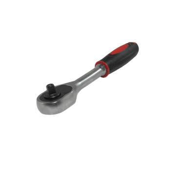 Вороток трещотка 1/4" INTERTOOL 24 зуба, длина 150мм, CrV, с храповым механизмом (34012)