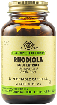 Suplement diety Solgar Rhodiola Root 60 kapsułek (33984041394)