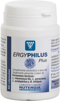 Харчова добавка Nutergia Ergyphilus Plus 60 капсул (8436031734102)