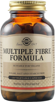 Suplement diety Solgar Multiple Fibre Formula 120 kapsułek (33984017870)