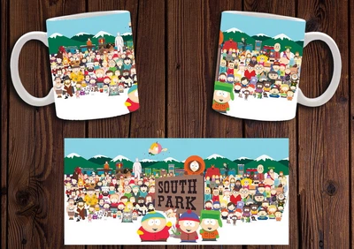 Кружка CupKit "South Park / Саус Парк" №6 330мл біла