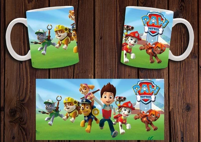 Кружка CupKit "Щенячий патруль / Paw Patrol" №7 330мл белая