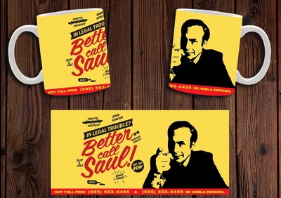Кружка CupKit "Лучше звоните Солу / Better Call Saul" №15 330мл белая