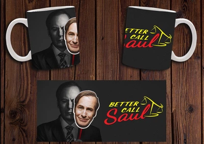 Кружка CupKit "Лучше звоните Солу / Better Call Saul" №3 330мл белая