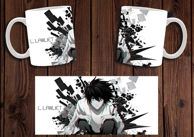 Кружка CupKit "Тетрадь смерти / Death Note" №4 330мл белая