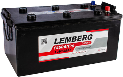 Акумулятор Lemberg 225 А/год 12 В (3) (LB225-3)