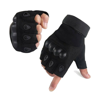 Тактичні рукавички чорні CQR 50494