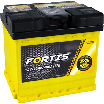 Аккумулятор автомобильный FORTIS 50 Ah/12V (FRT50-01)