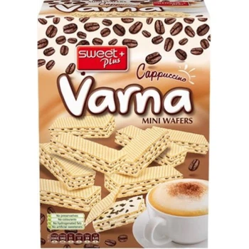 Вафлі Sweet Plus Varna Cappuccino 240 г (1110328)