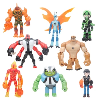 Игровой набор фигурок героев Ben 10, бен 10, размер 10-12 см + Свет&nbsp;новинка