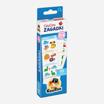 Карткова гра CzuCzu Загадки CzuCzu для дітей 3-4 років (2688)
