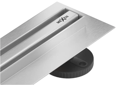 Трап для душа MEXEN FLAT 110 SLIM 360° сталь