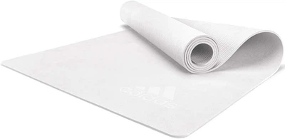 Коврик для йоги Adidas Premium Yoga Mat белый Унисекс 176 х 61 х 0,5 см