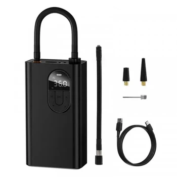 Автомобильный насос автокомпрессор Baseus Energy Source Inflator Pump аккумуляторный 7500mAh портативный компрессор для автомобиля Black
