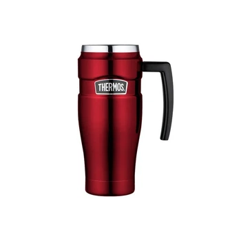 Термокружка 470мл з ручкою, червона Thermos Style 160031