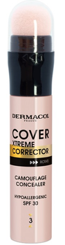 Консилер для обличчя Dermacol Cover Xtreme Corrector SPF 30 03 з високим ступенем покриття 8 г (85973145)