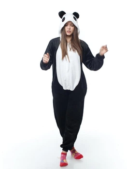 Піжама кігурумі Сумна Панда Чорний Kigurumi kcr0018 L (169-179 см)