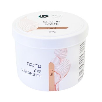 Цукрова паста для шугарингу Total Beauty "Hard" щільна 750 г