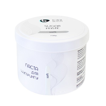 Цукрова паста для шугарингу Total Beauty "Soft" м'яка 750 г