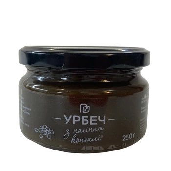 Урбеч (паста) из семян конопли натуральная 250 г